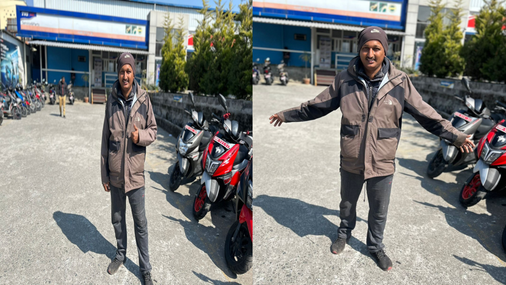 At TVS Ntorq Scooter Servicing