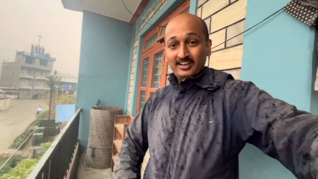 After five months it Rain Fall in Pokhara