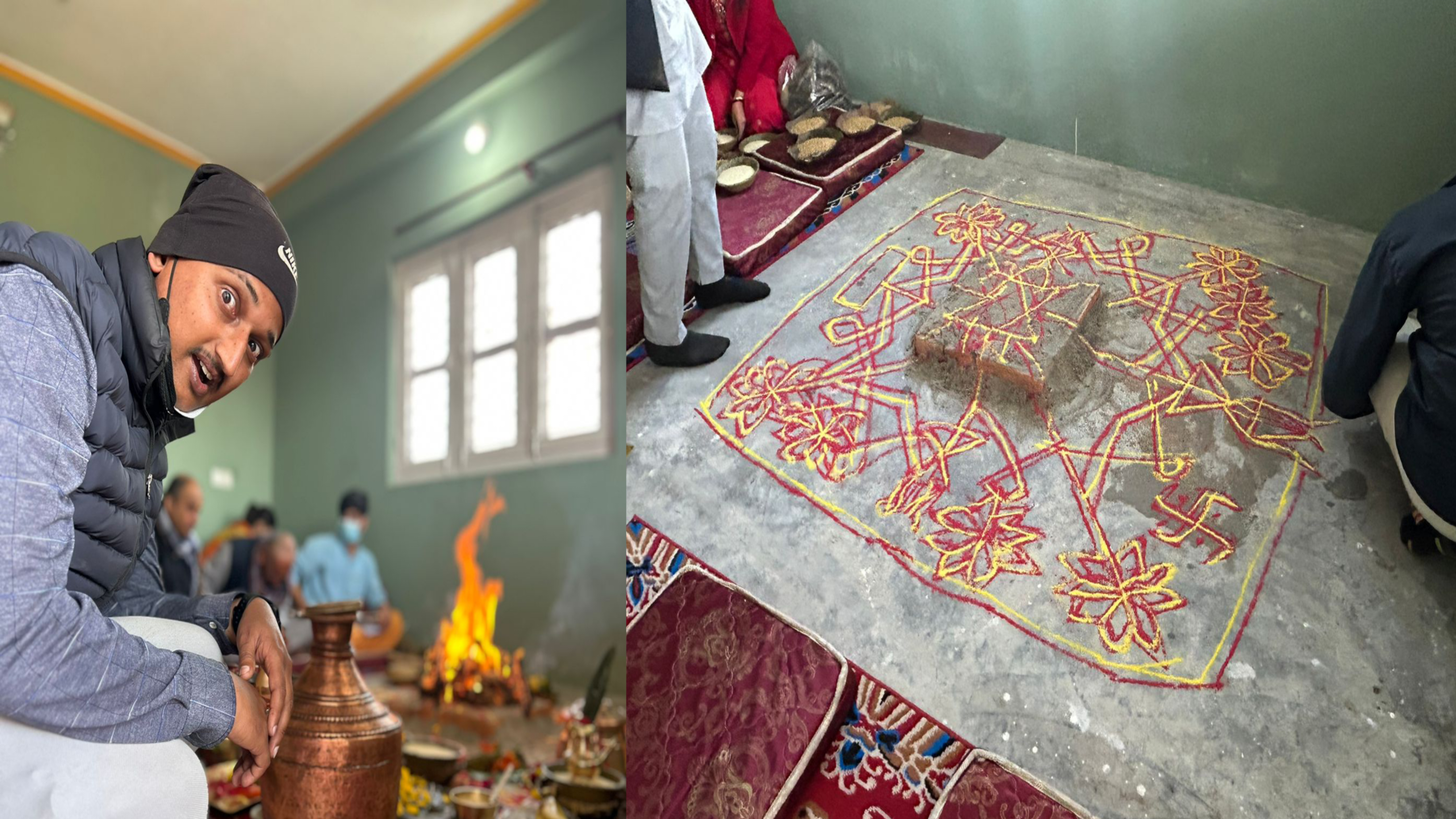 Bharata went to Mama's house to worship Paincho