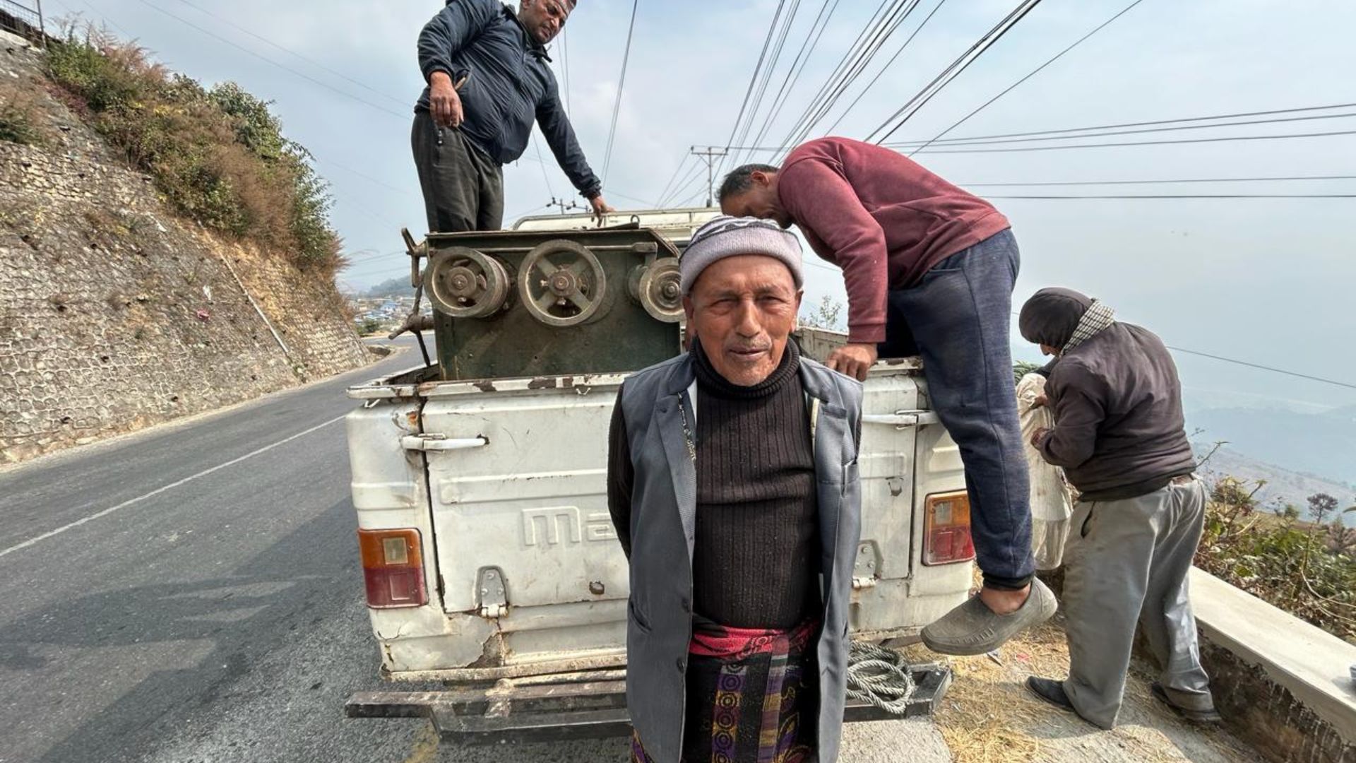 The Big Grandpa's Machine was Sold to Naudanda Kaski