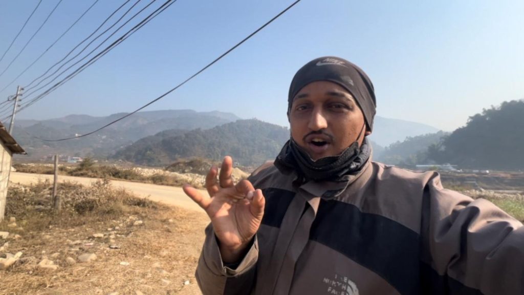 Preparing to Vlog Moto in the Syangja PutaliBazar