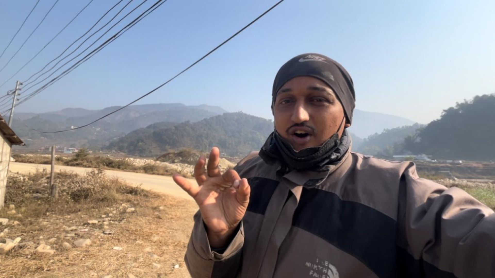 Preparing to Vlog Moto in the Syangja PutaliBazar