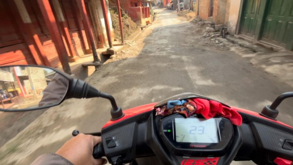 Moto Vlogging From Syangja to Pokhara for a Long Time