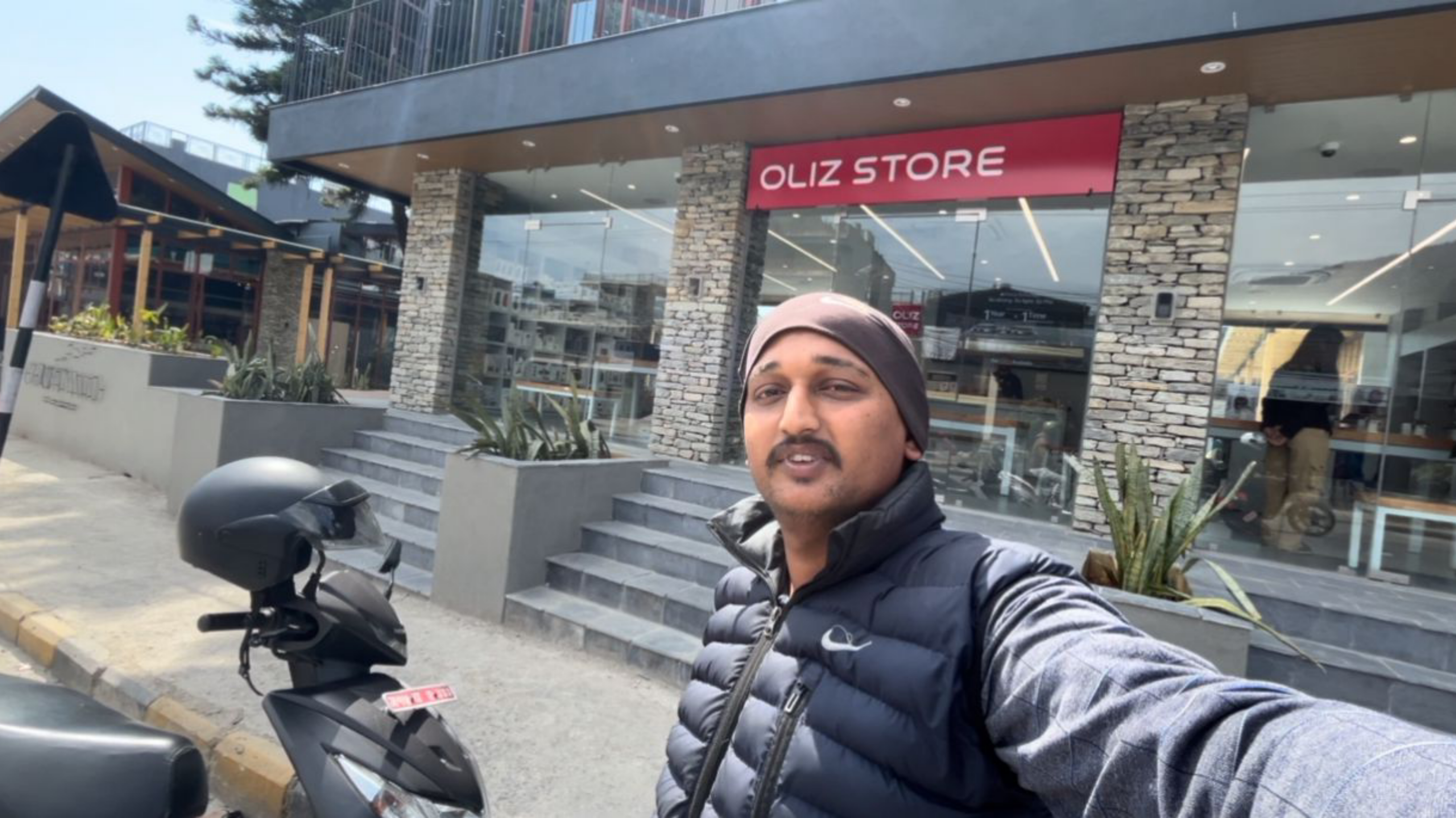 Where is the Oliz Store Located in Pokhara