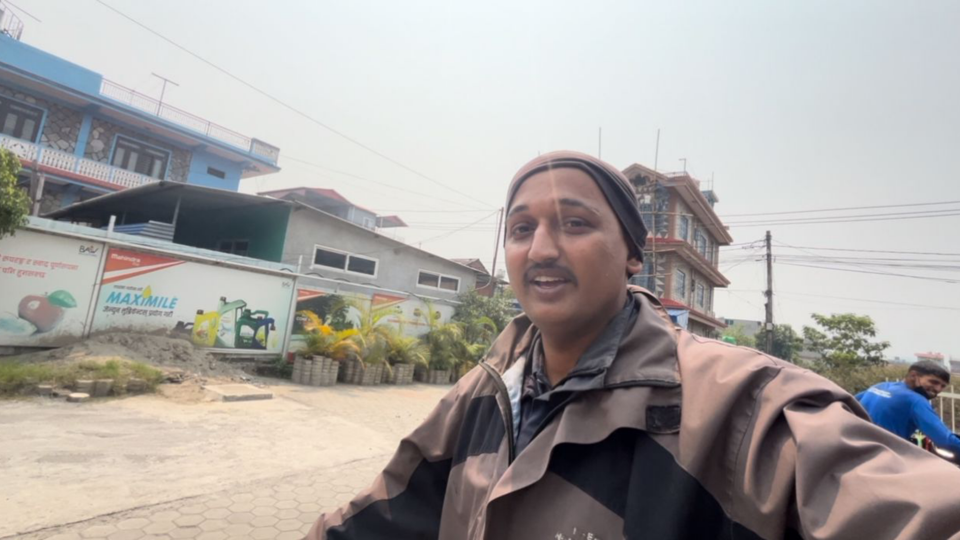 Visiting the TVS Service Center in Pokhara in 2024  