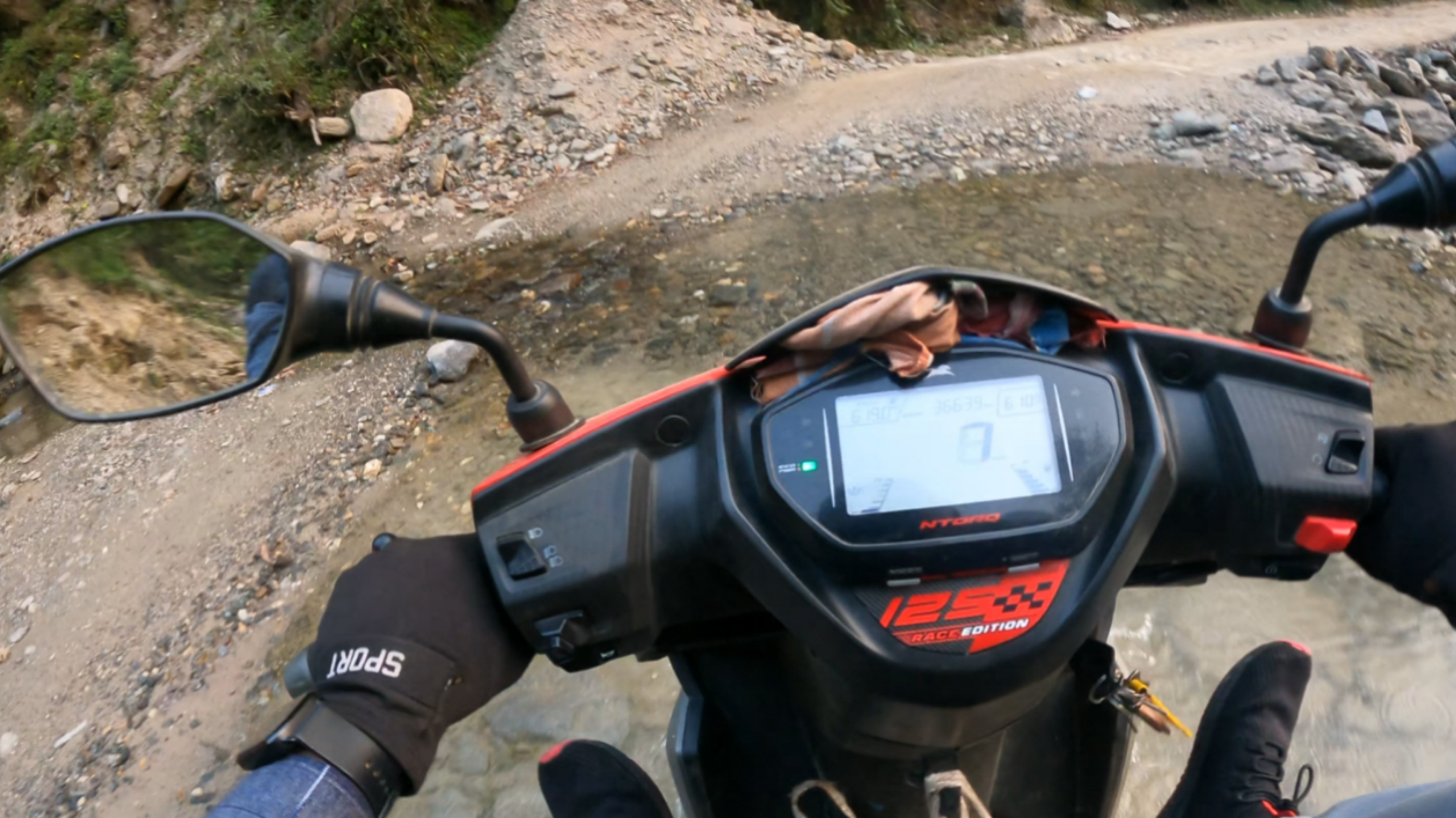 Most Dangerous Road on River in Chipli Village