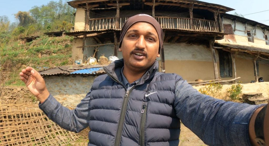 Reach in Khilang Village Kaski in Nepal