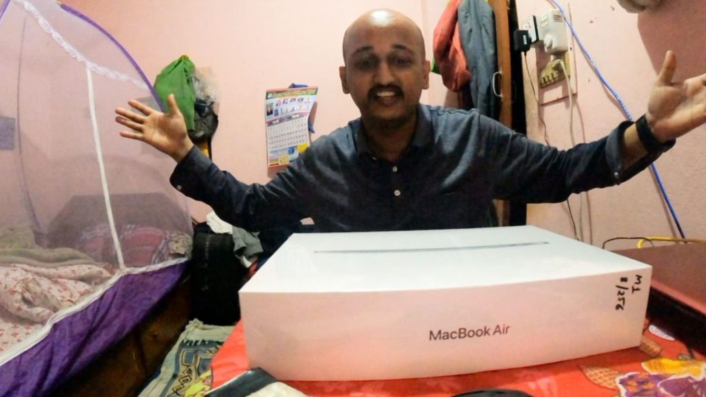Finally Unboxing My MacBook Air M1 In Nepal