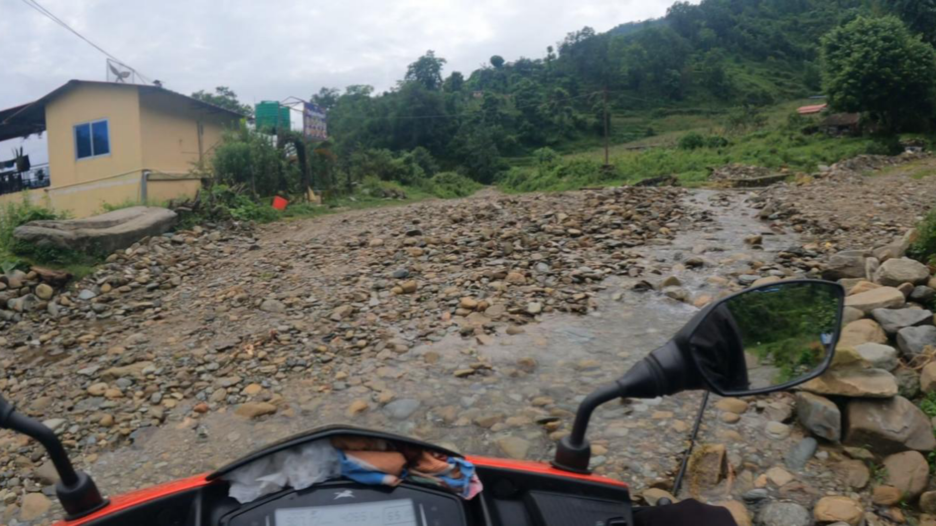 Flood In Marki Village Nepal