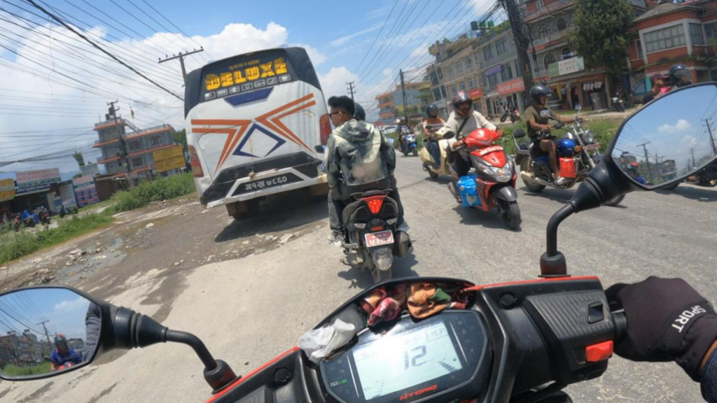 Yesterday Too Much Hot Afternoon In Pokhara