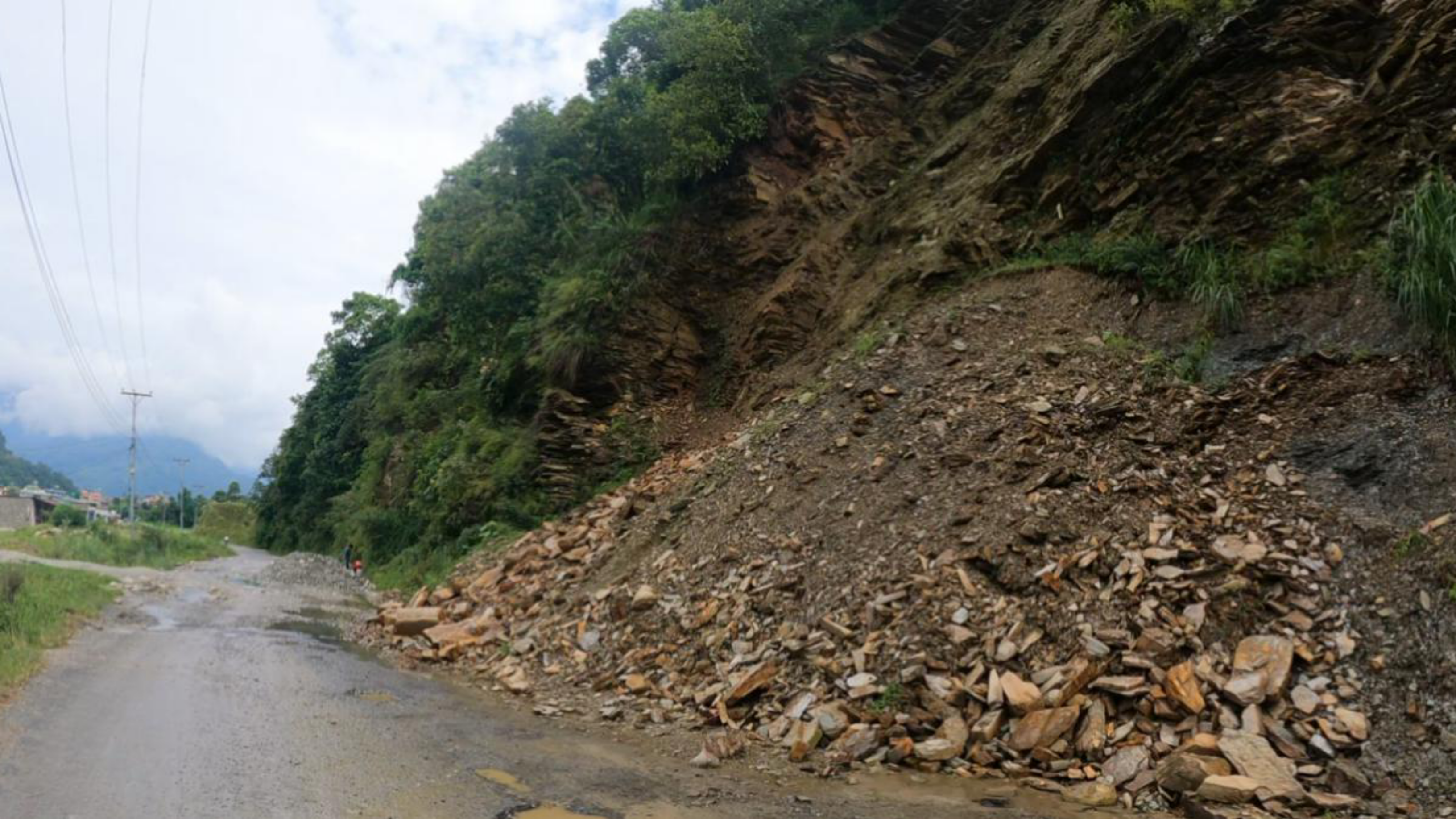 Landslides In Pame Pokhara
