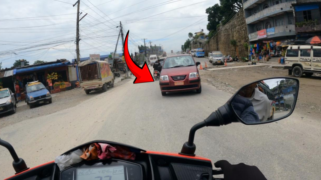 Car Overspeed On Highway In Harichowk