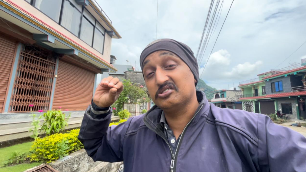 Totally Dirty Road On Tanahun Nepal