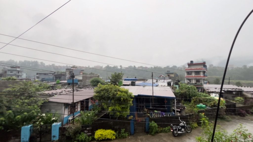 It Has Been raining All Day Today In Pokhara
