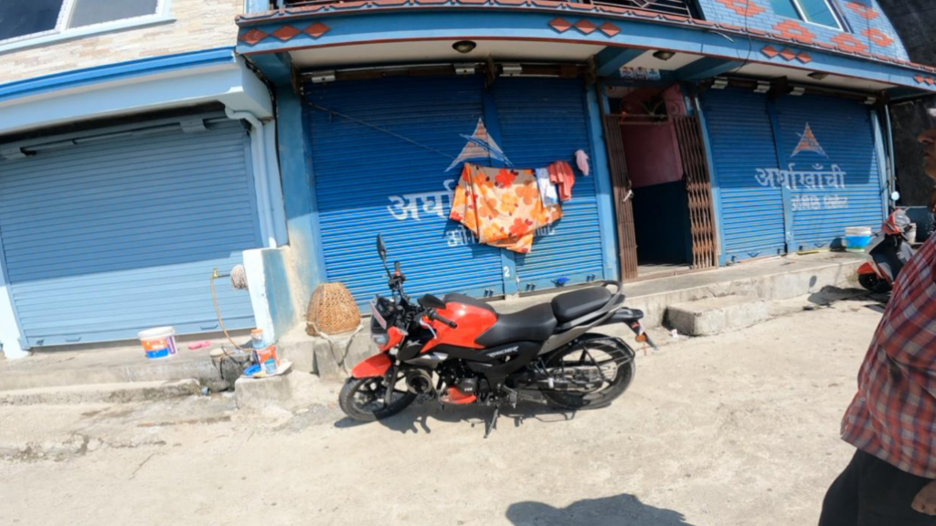 Second Ride Experience On Bike On Naudanda Kaski