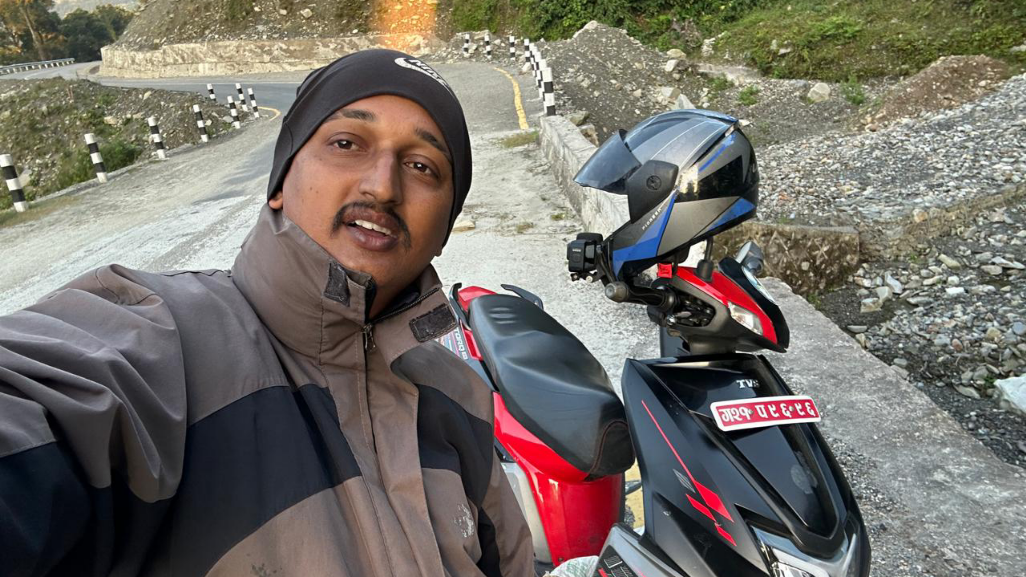 Riding On Makaikhola Kaski