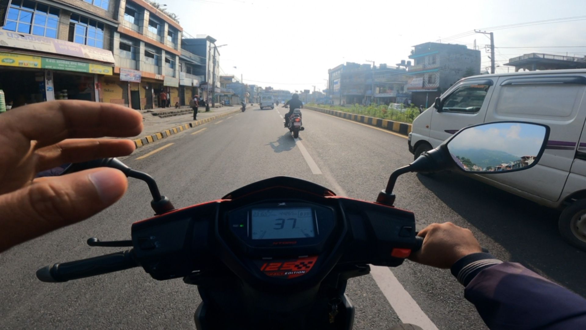 What An Accident Today In My Scooter