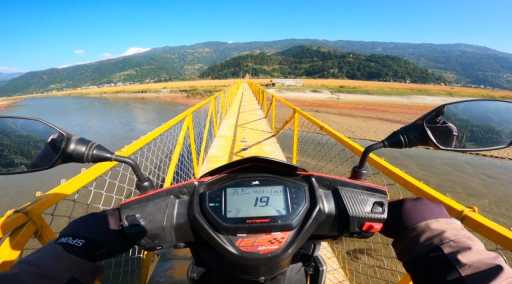 Return Back From Marki Village To Pokhara