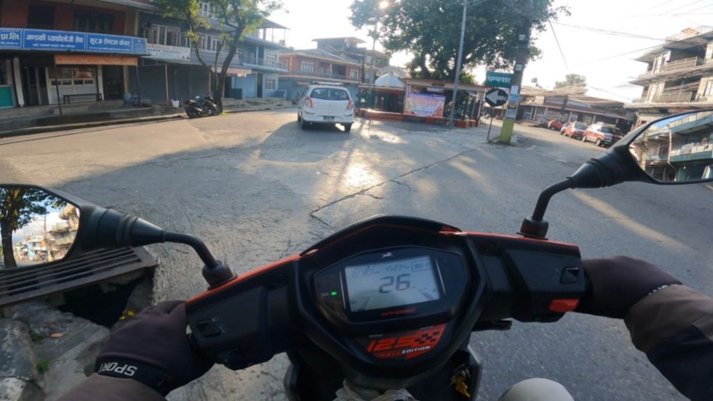 In The Morning We Went To A Place In Shitaldevi To Work