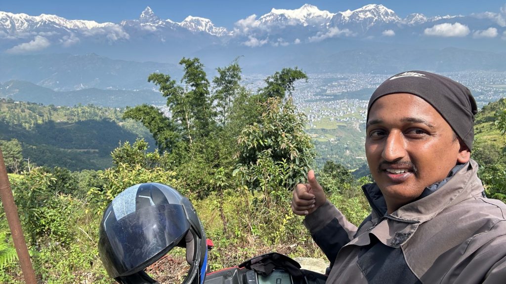 Morning View Of Moutain From Shivalaye Kaski