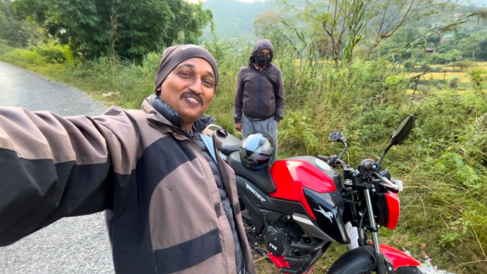 My New Bike Travel To Syanjga