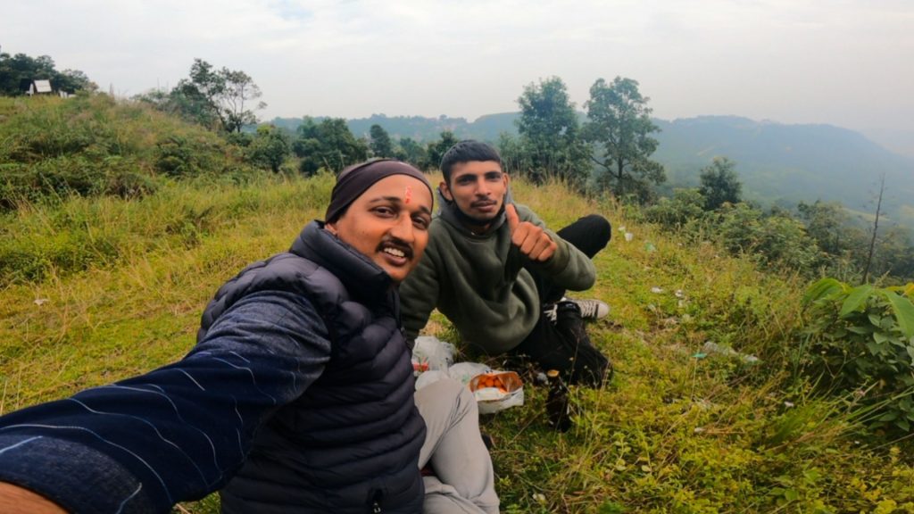 2081 Enjoying Tihar With Brother