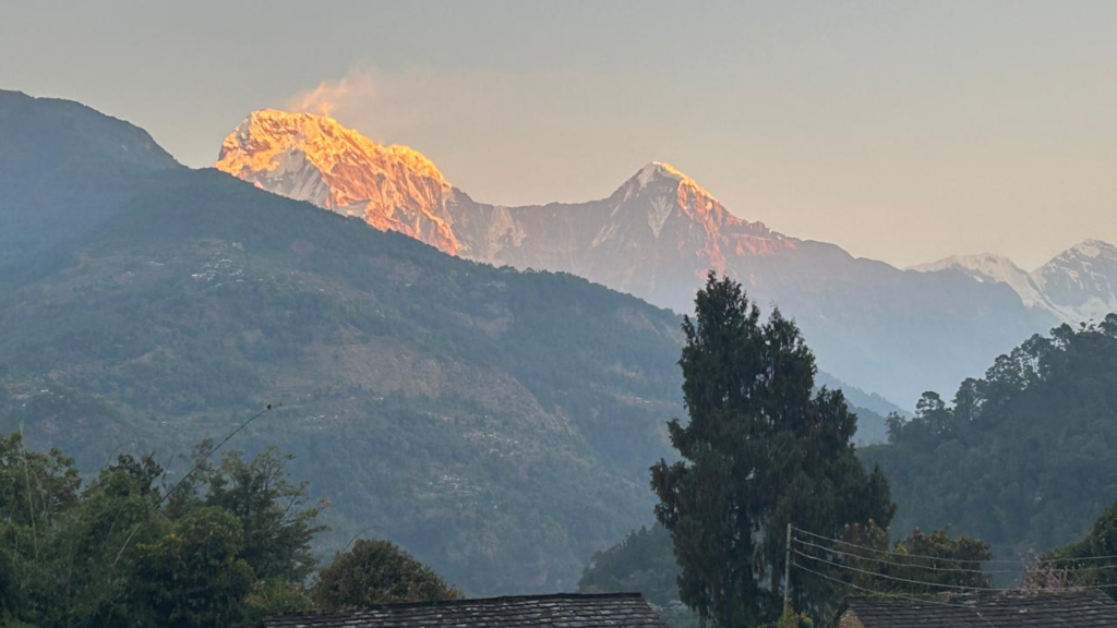 Morning View From Jobang Village Kaski