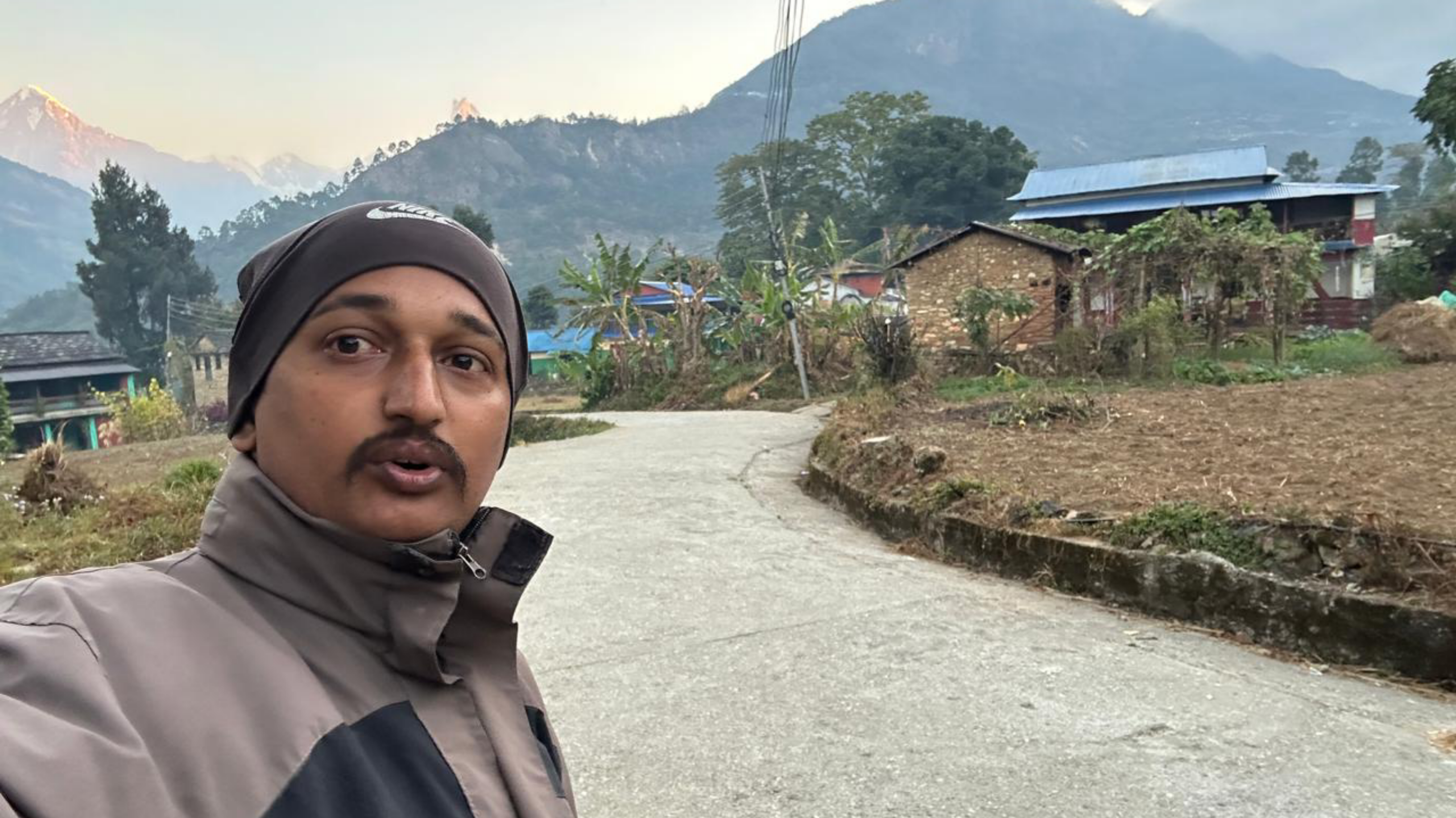 Visiting Jobang Village of Kaski