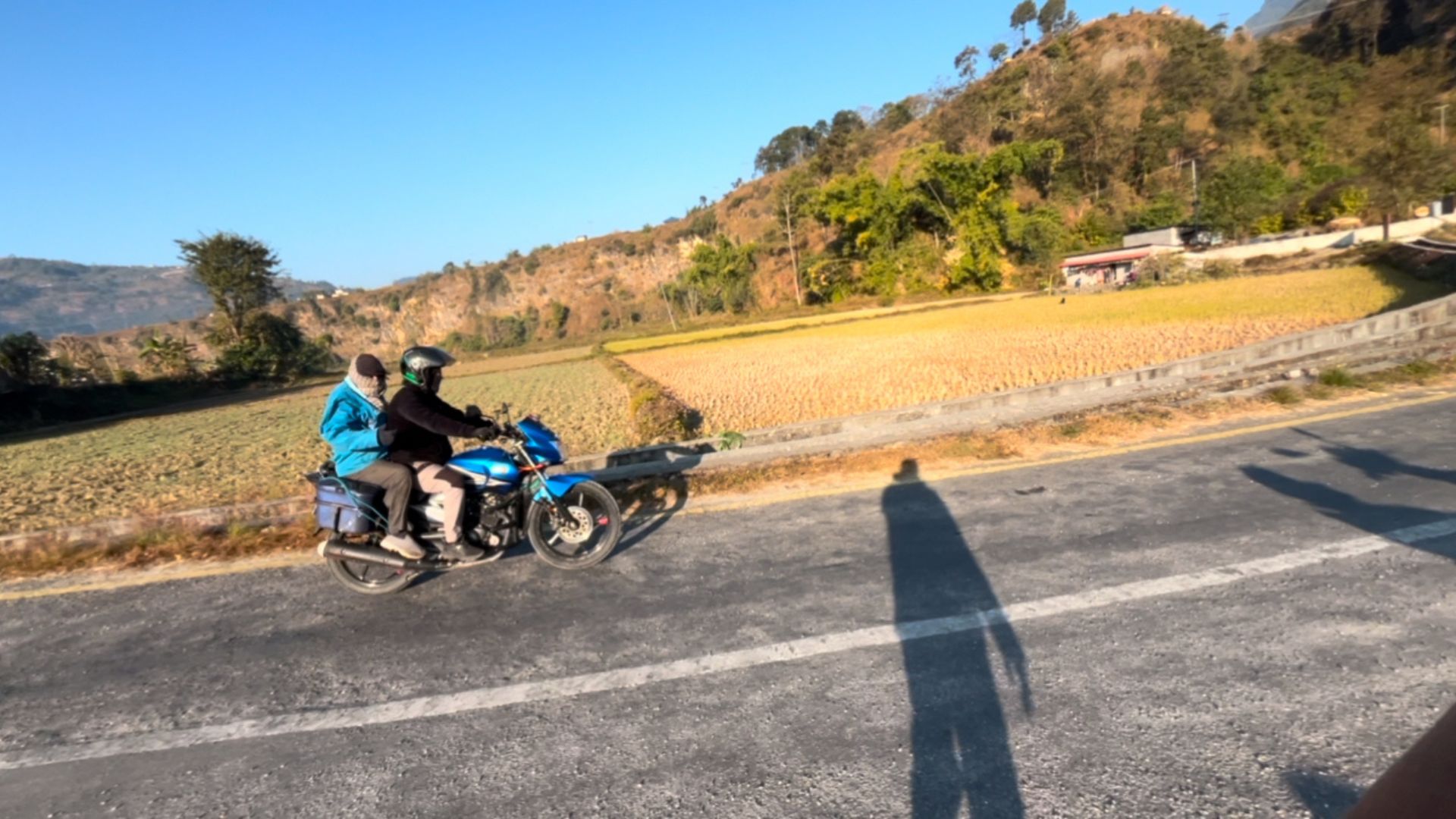 My Father Had Gone On A Different Bike While Going To Ghachok