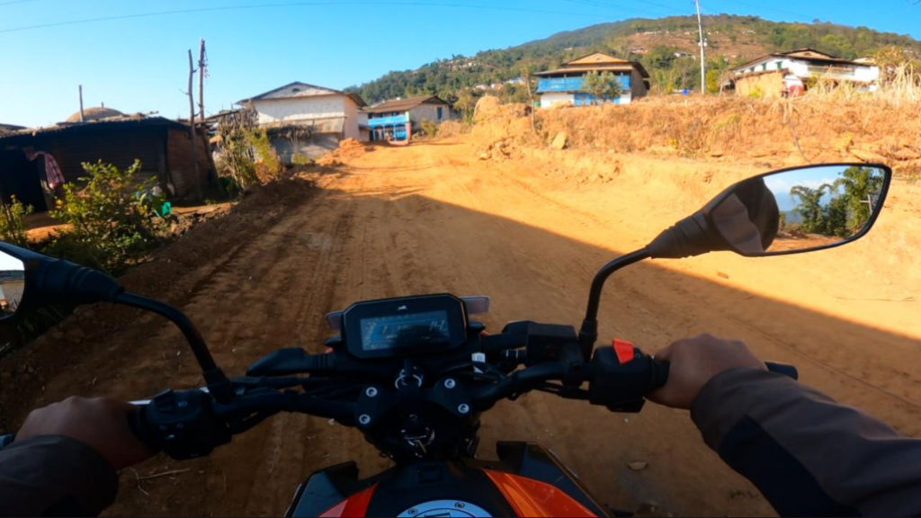 New Village Visit On Bajung Parbat In Nepal