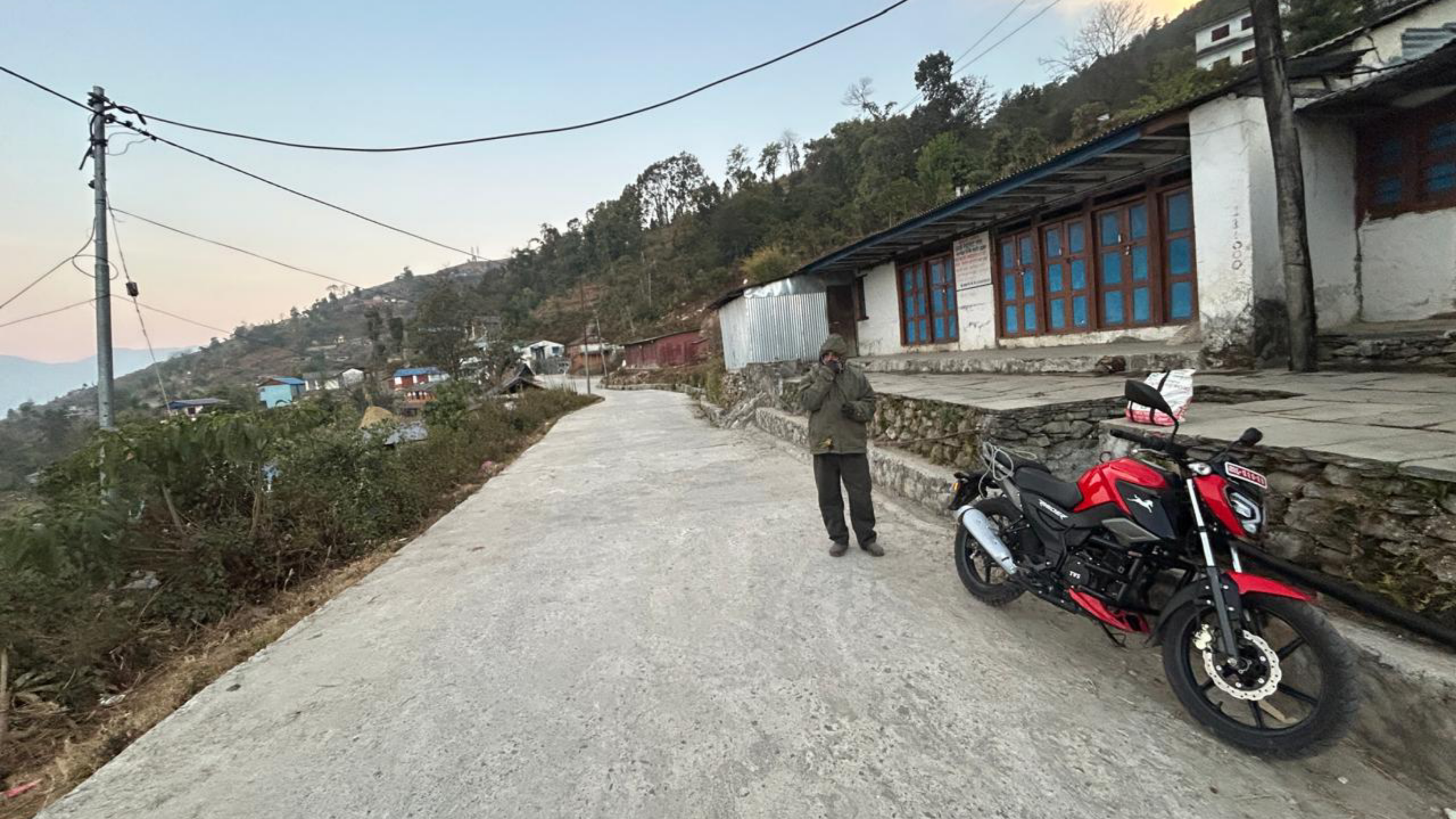 Reach A Village On Salyan With cA Bike In The Morning 2025
