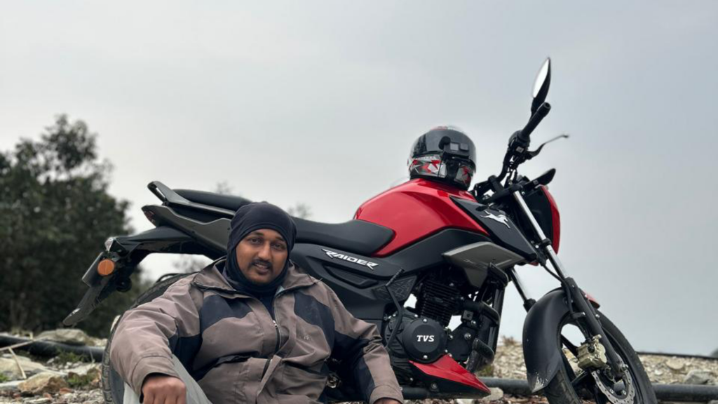 Trying To Shoot TVS Raider Review In Pokhara
