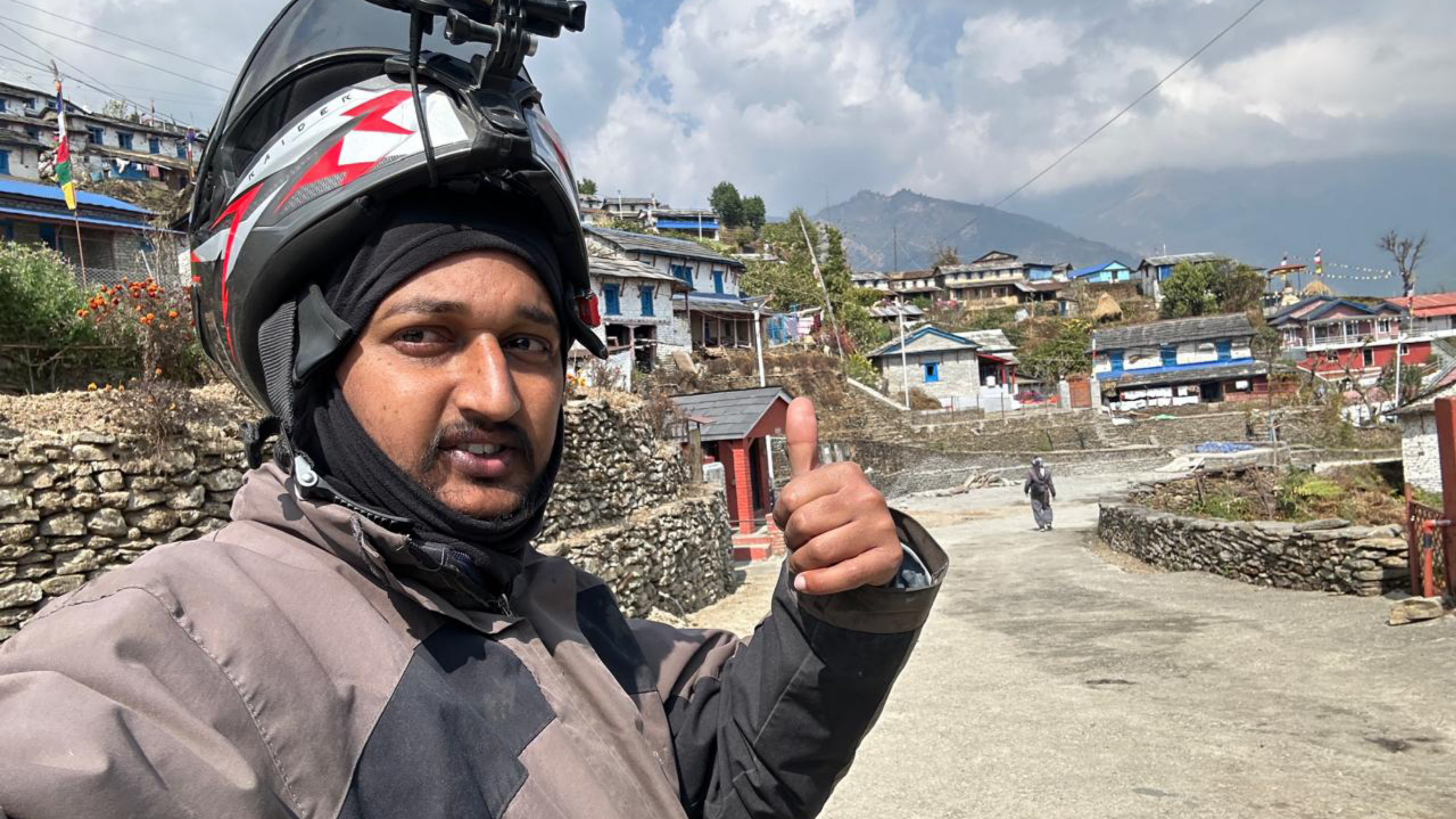 Finally Reach Bhuka Deurali Village In Parbat