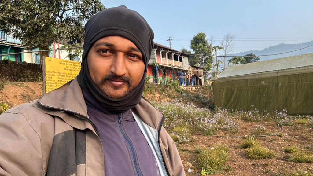 Finally Reach Lilachowk Village In Tanahun