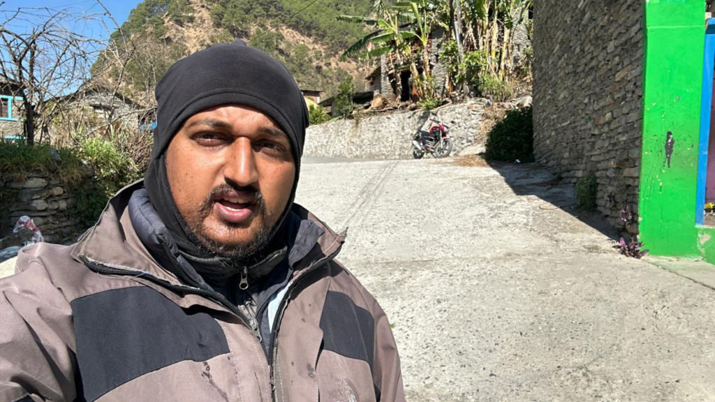 Reach In Kotrabang Village In Myagdi