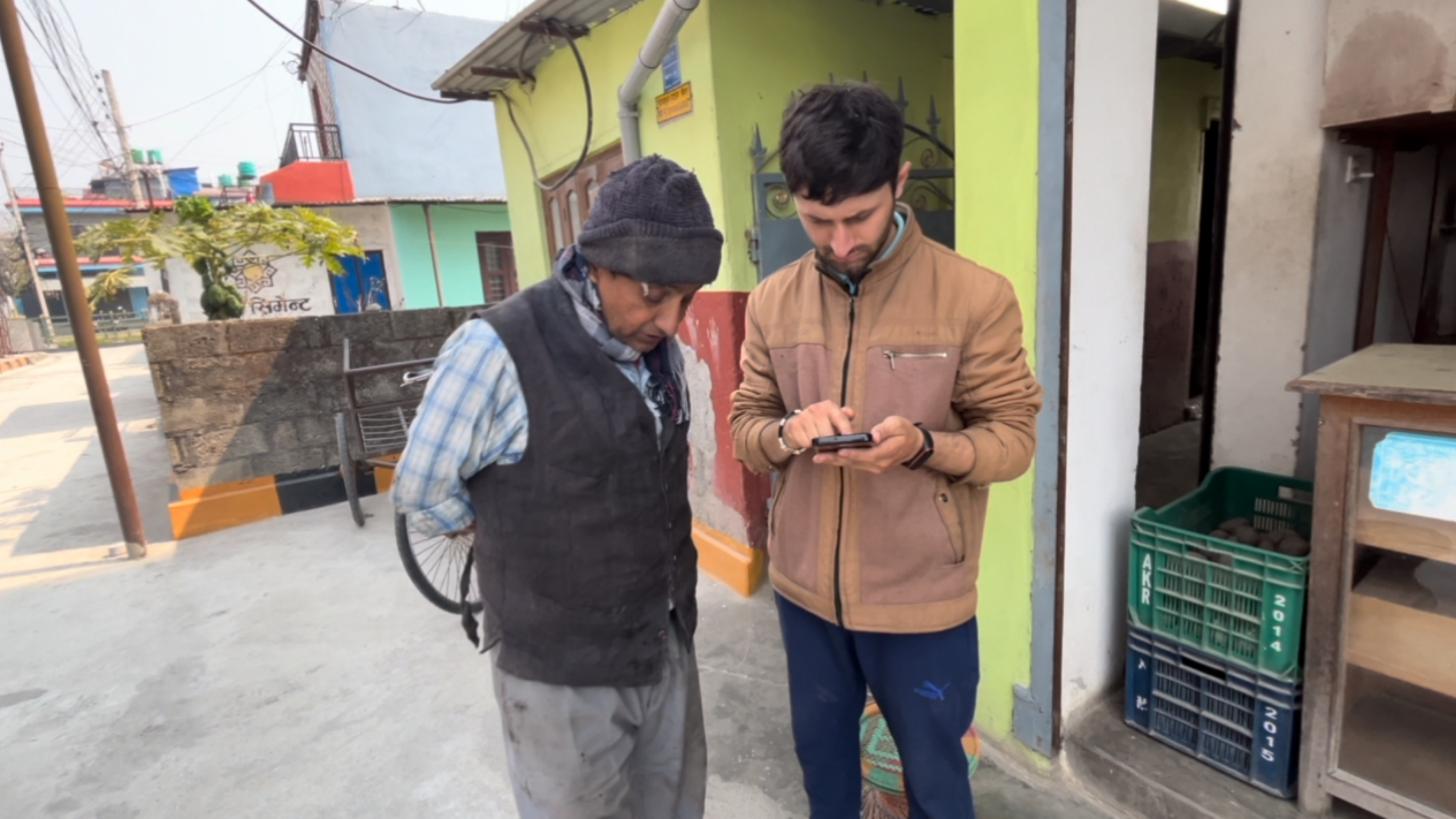 Gharipatan's Brother Is Calculating Pokhara