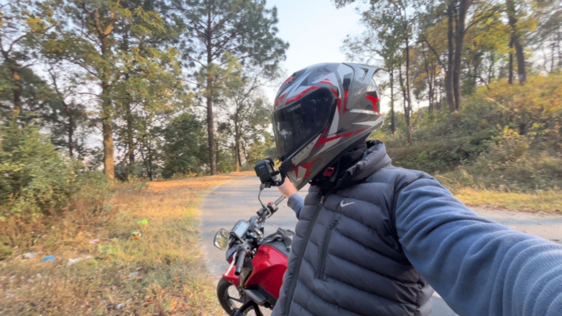 Trying To SetUp New Mount Chin For Moto Vlog In Nepal