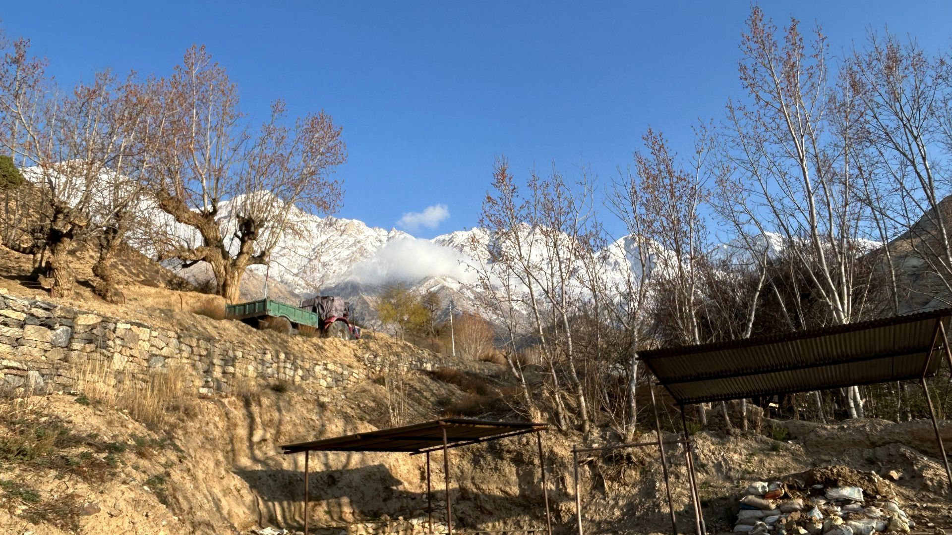 Morning View From Ghyakar Village In Mustang In 2081