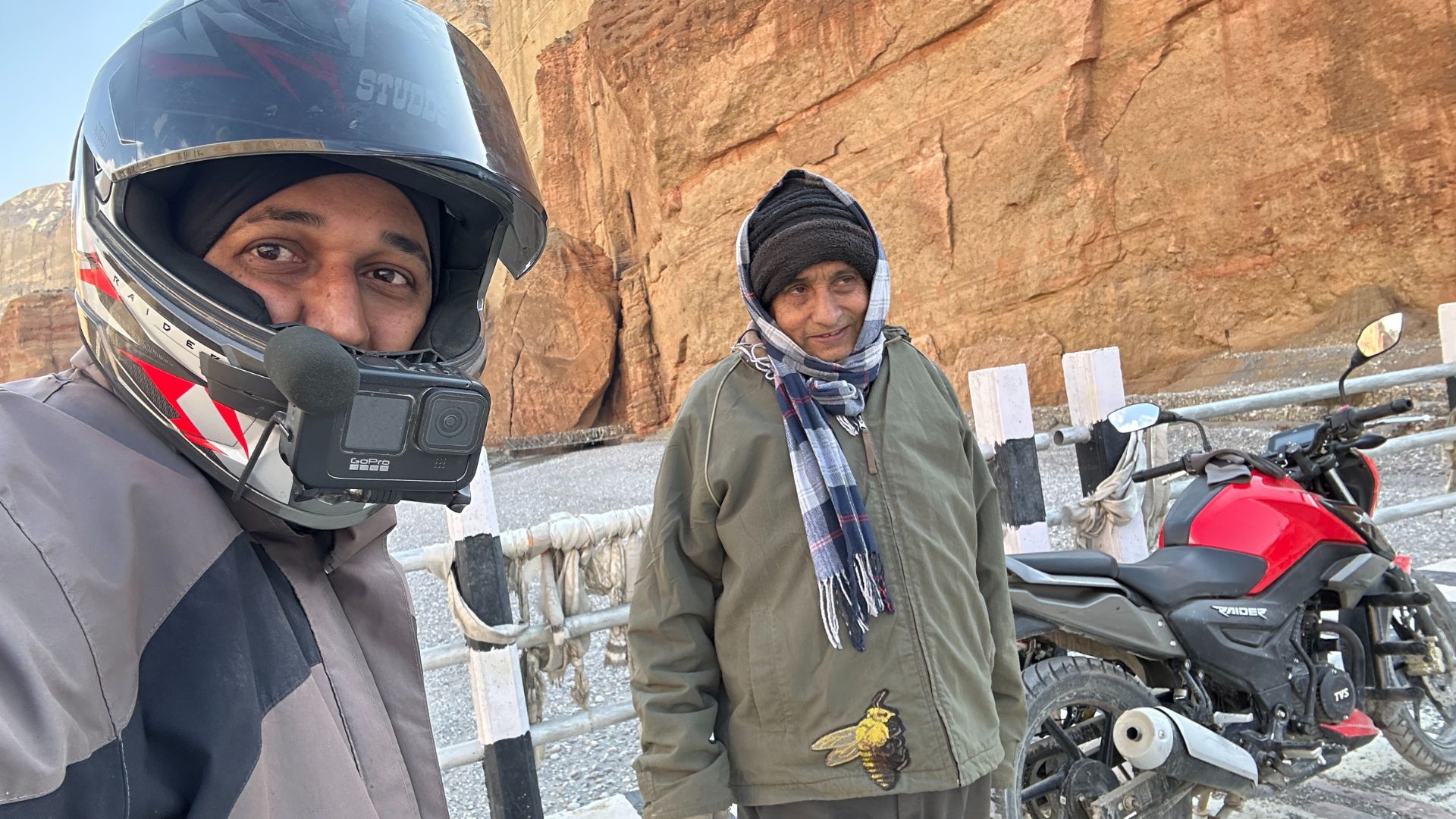 On The Journey From Chhusang Village To Tukche