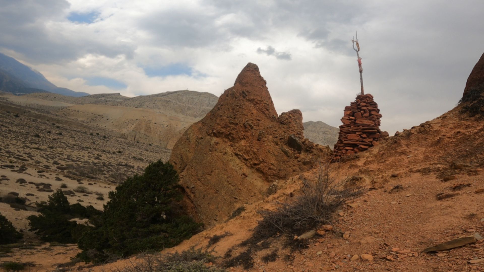 Hidden Place Of Ghyakar Village In Upper Mustang