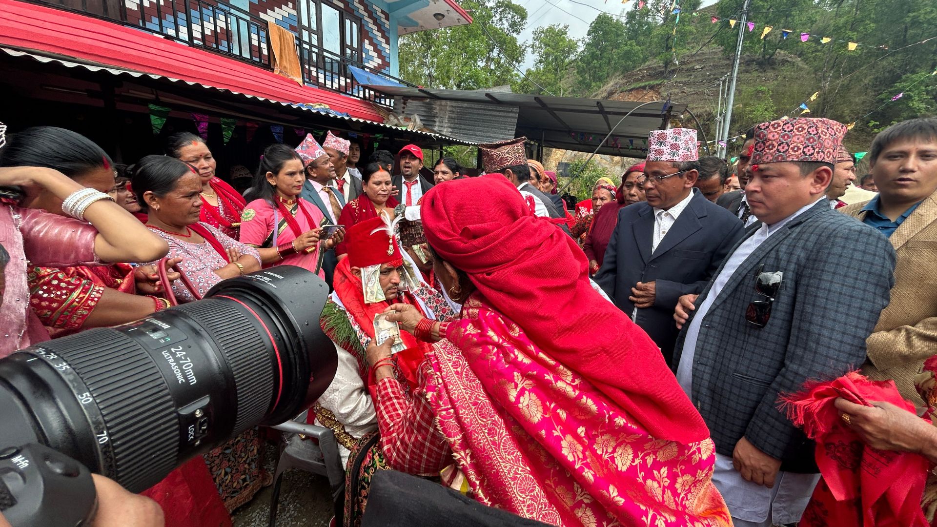 My Mother Took Tika With My Mithitju In Wedding 