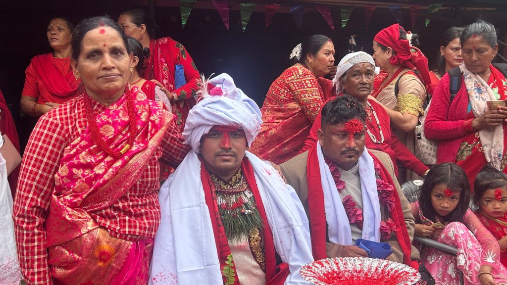 My Mother Took Photo Of Mithiju While Ready Wedding