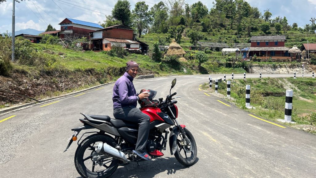 I Enjoy This Place On Dhital Astam Village Of Nepal