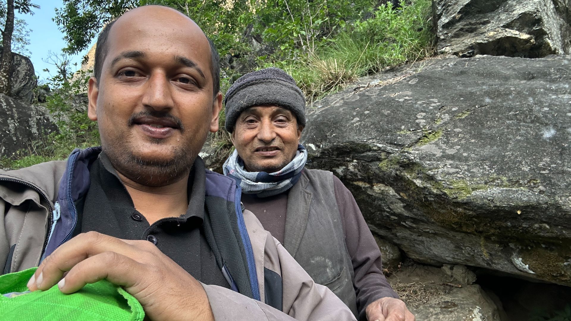 Return From Syange Near The Village In Lamjung 