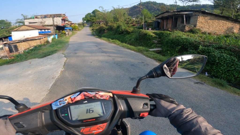 After Time Back On Kaskikot In Pokhara