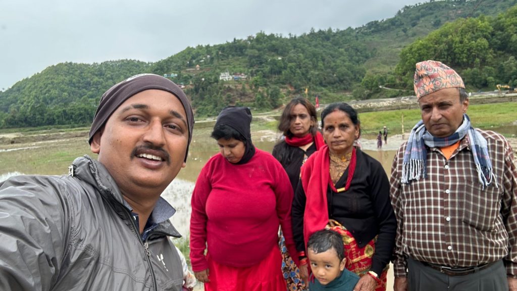 Viral Tree In Rupa Lake With Family In Pokhara