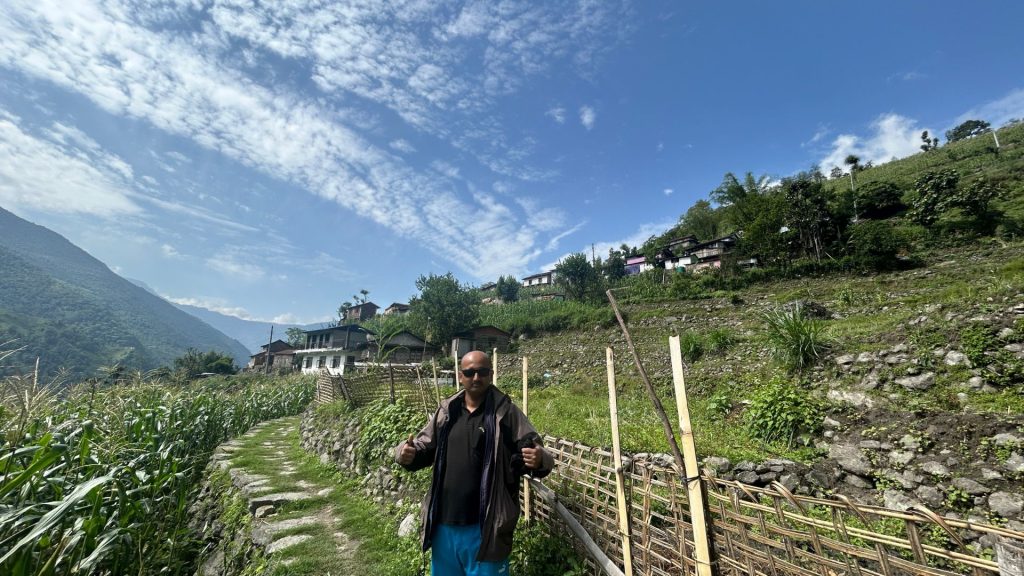 GoodBye From Mipra Village Of Manang In Lamjung