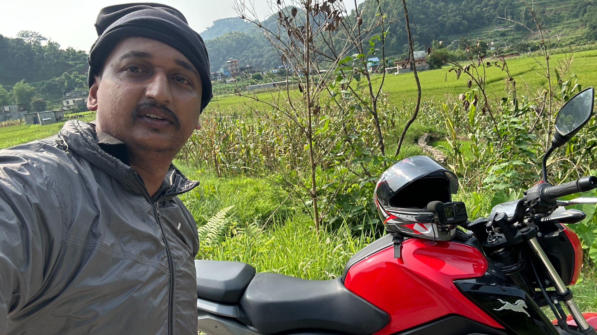 Reach On Syange In Tanahun With Bike Ride