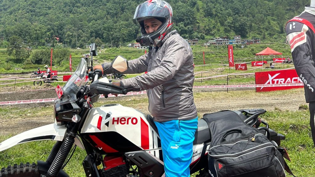 New Bike Of Hero Xpulse 200 In Xtrack Pokhara Event