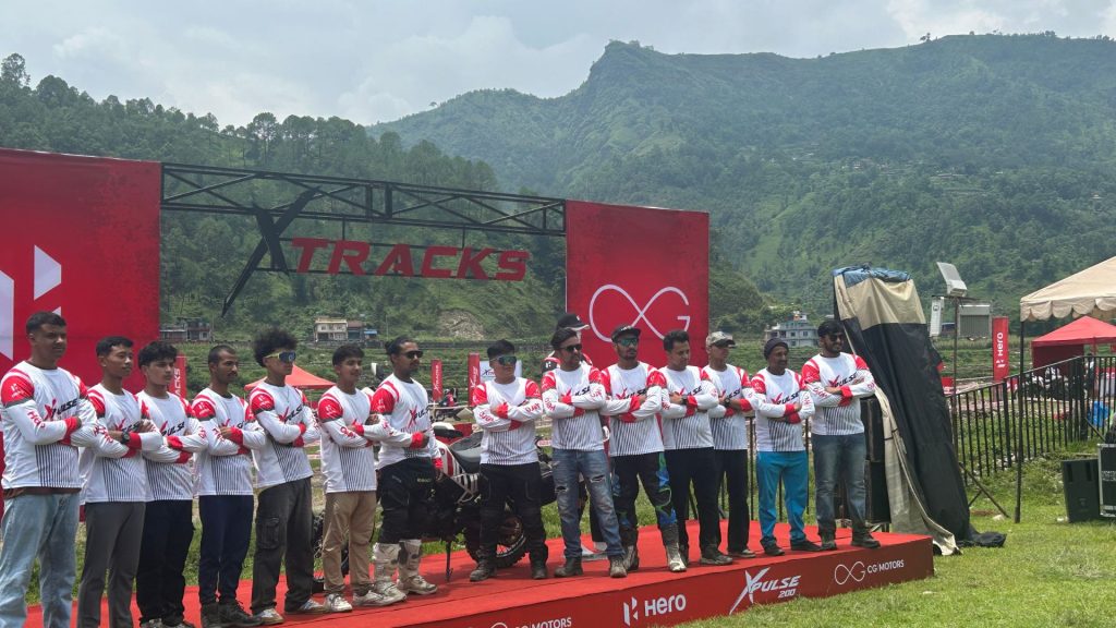 Xtrack Group Photo In Hero In Pokhara